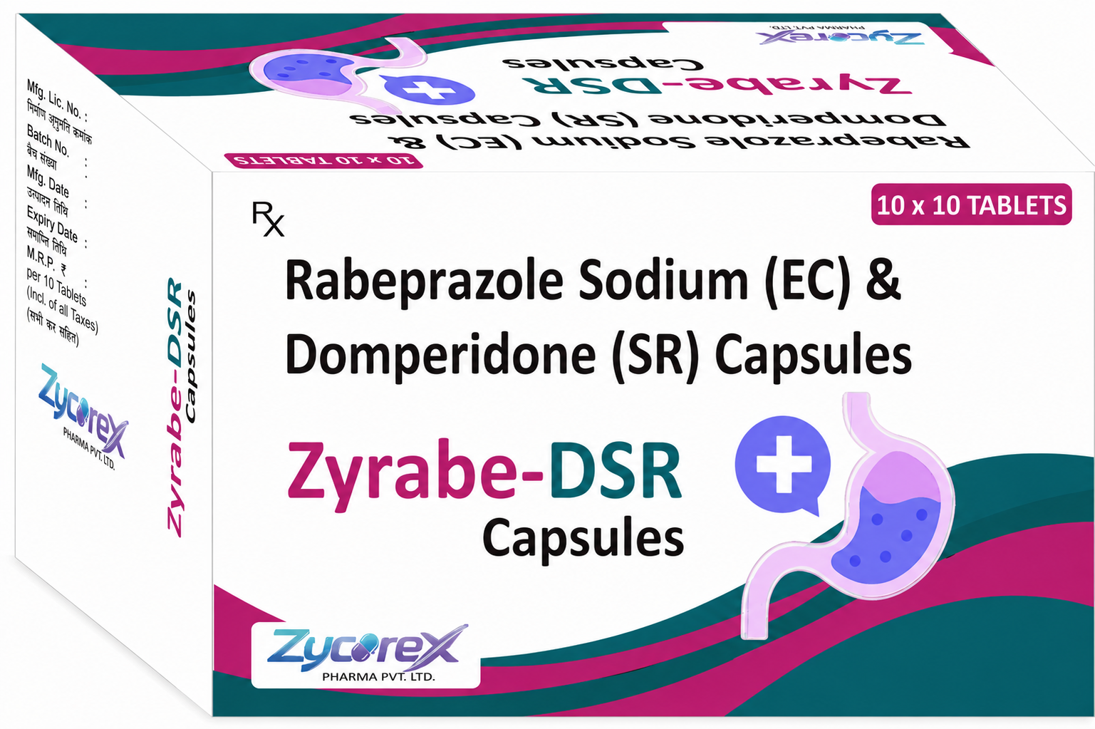 Zyrabe-DSR Capsule Box